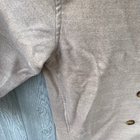 Free People Hannah Slouchy Blazer Coat Camel - Picture 4 of 8